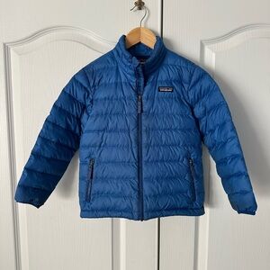Patagonia Kids' Vibrant Blue Puffer Jacket